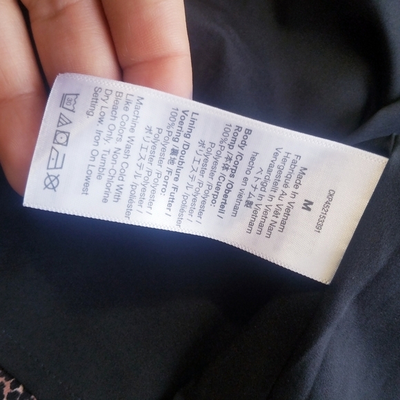 Madewell |‎ Vneck print Long Sleeve mini Flare Dress L - Picture 9 of 16